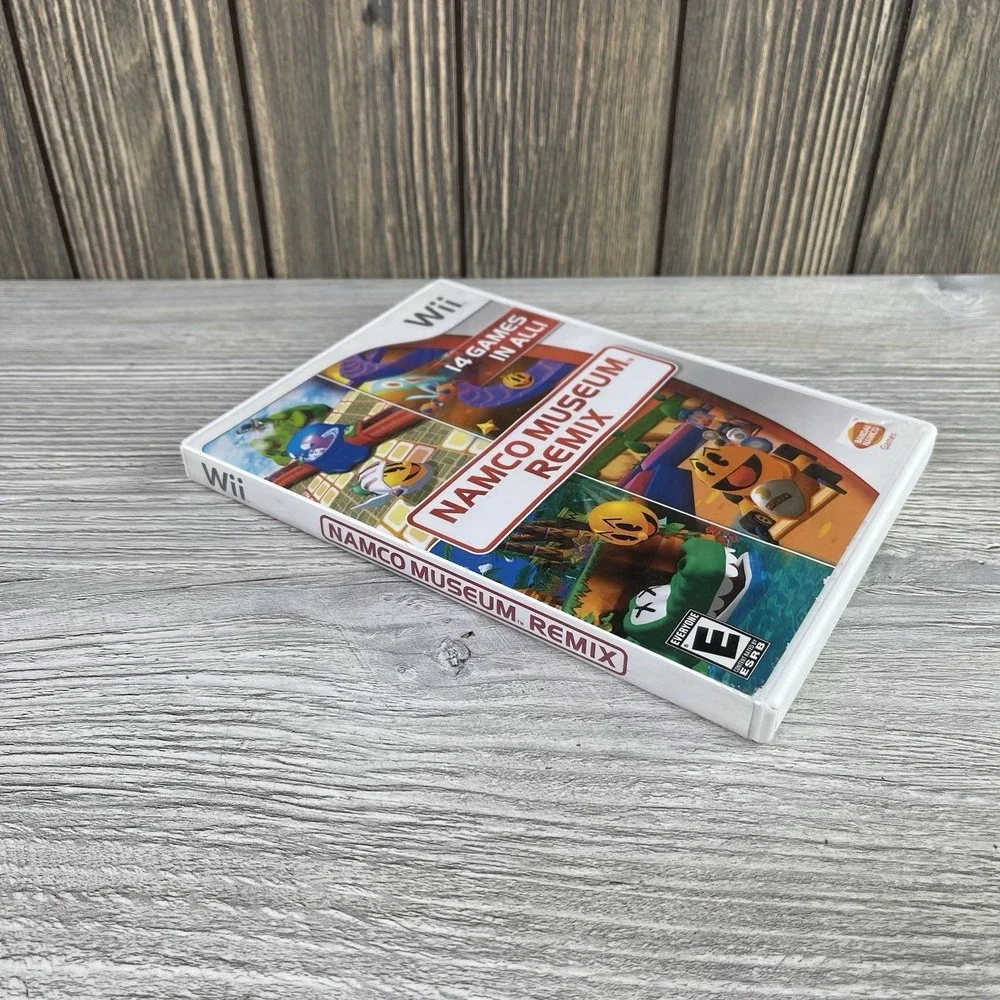 NAMCO Museum REMIX (Nintendo Wii, 2006) Pac-Man Complete With Manual